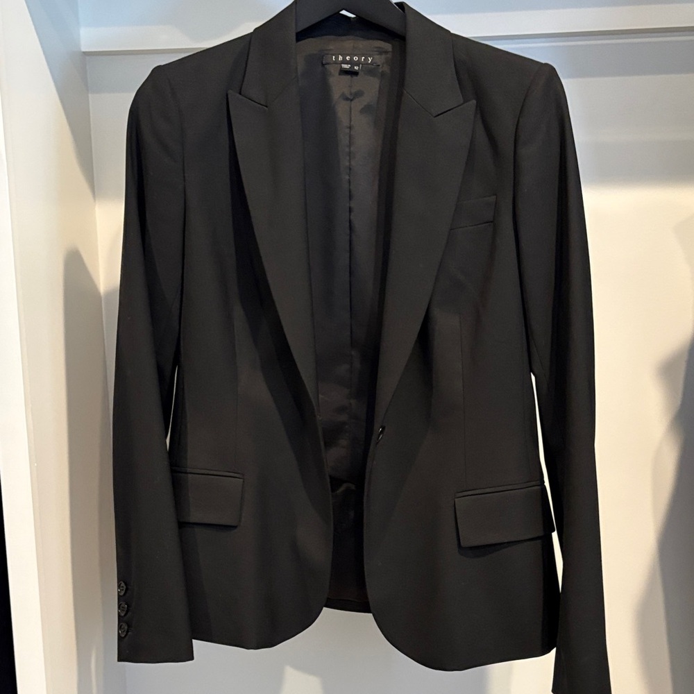Theory Classic Black Sport Coat